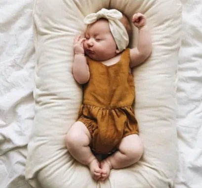 Nido de bebé, cama para bebé recién nacido, cama nido para niños, cama de algodón portátil para niños, cojín de cuna de viaje
