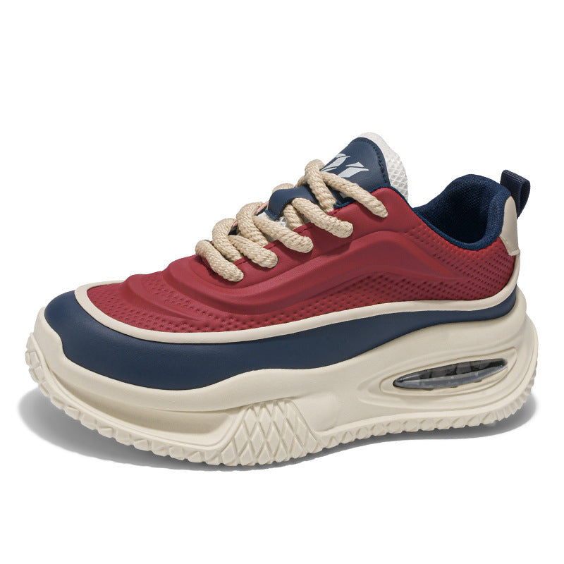 Zapatos Dad con plataforma de cuero para hombre