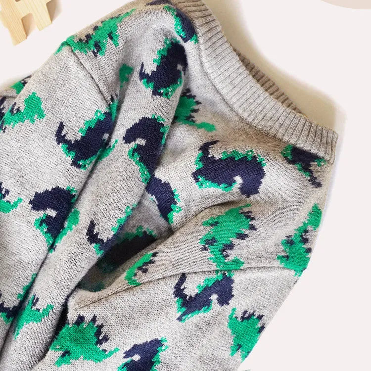 Suéteres de punto para niños Suéteres con estampado para niñas Suéteres de algodón para bebés