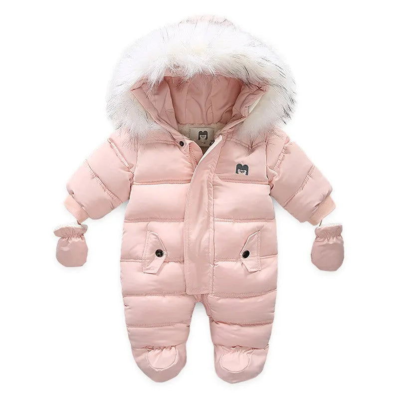 Bébé Enfants Salopette Veste avec des Gants