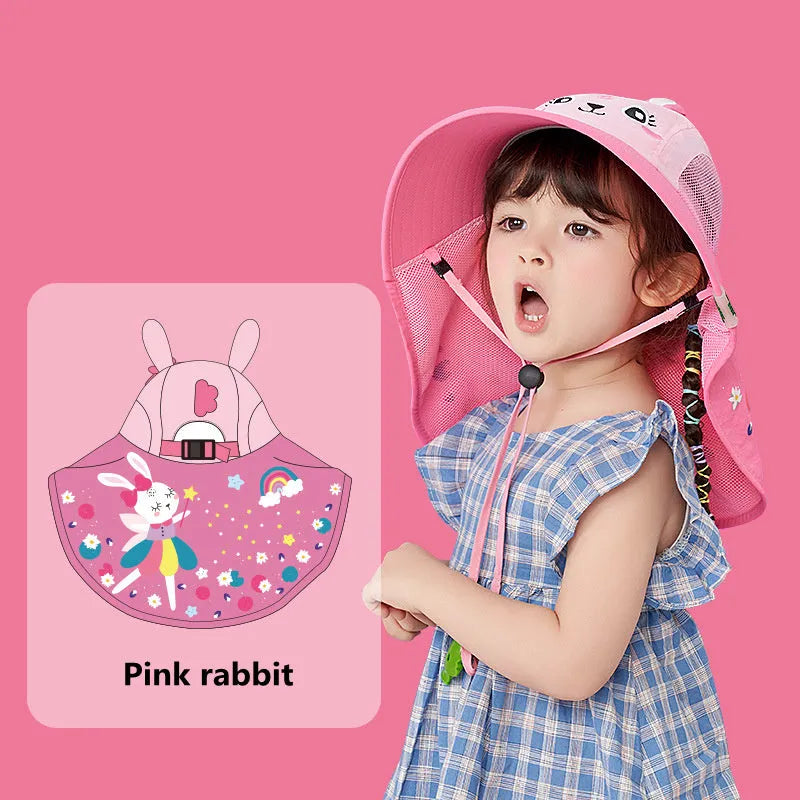 Sombrero para el sol con protección solar y protección UV para niños