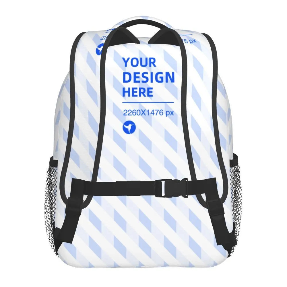 Mochila infantil ligera, sencilla y de gran capacidad.