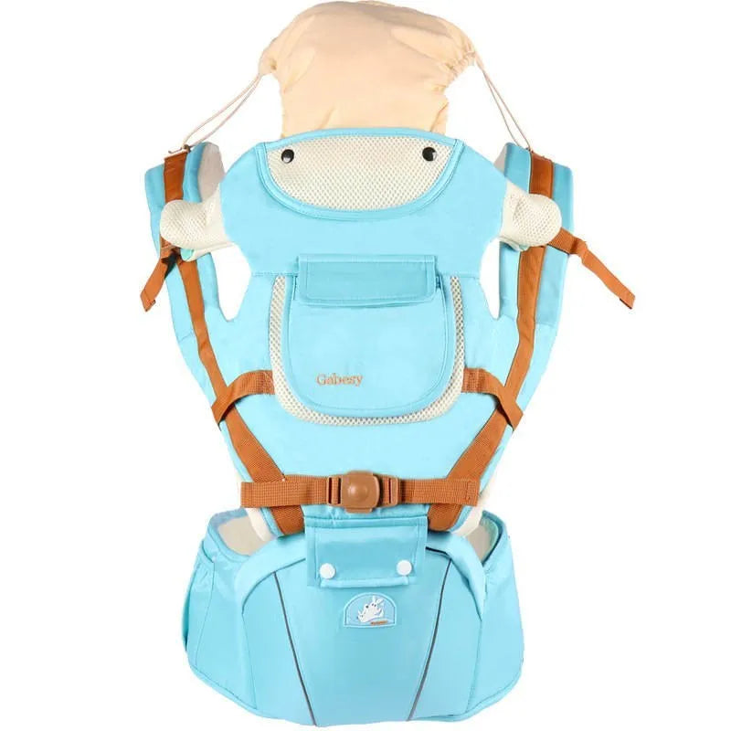 Multifonctionnel respirant porte-bébé ergonomique bébé fronde réglable ceinture nouveau-né bébé voyage sangle mère taille dos tabouret