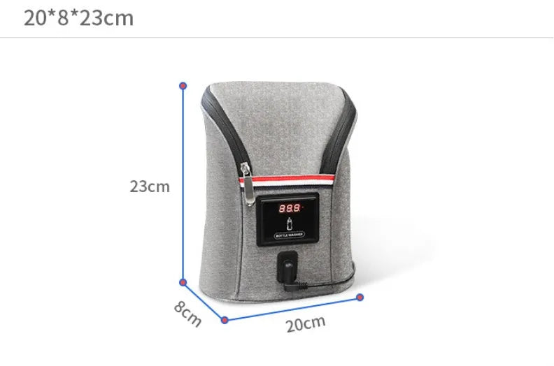 Calentador de biberones USB para coche, portátil, para viaje, leche materna, caliente