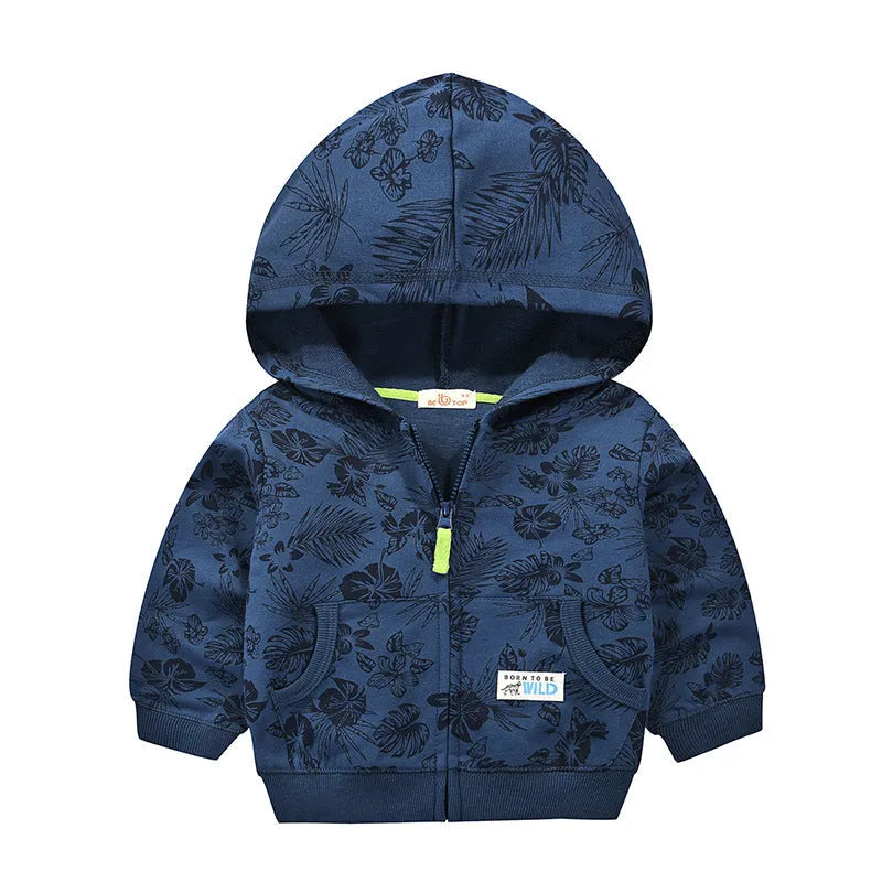 Chaqueta para niños Suéter con estampado completo para niños