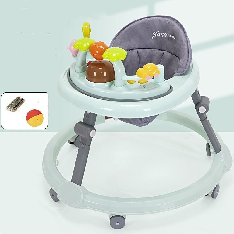 Andador para bebés multifuncional anti-O-piernas antivuelco para niños y niñas