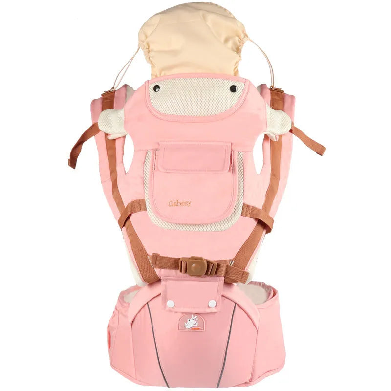 Multifonctionnel respirant porte-bébé ergonomique bébé fronde réglable ceinture nouveau-né bébé voyage sangle mère taille dos tabouret