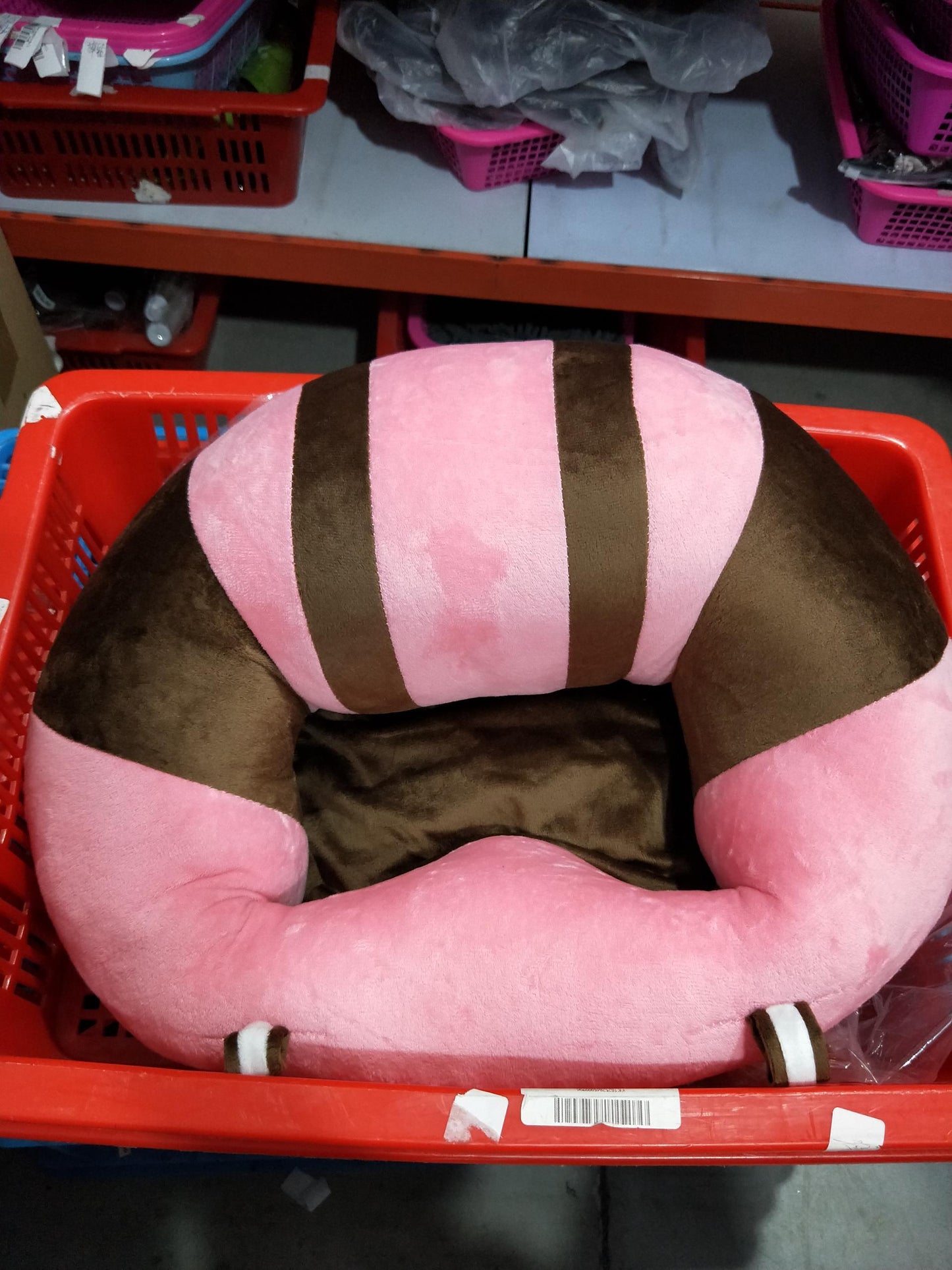 Asiento de seguridad para niños, silla portátil para comer, juguete de felpa, sofá para aprender a sentarse, taburete para silla de comedor
