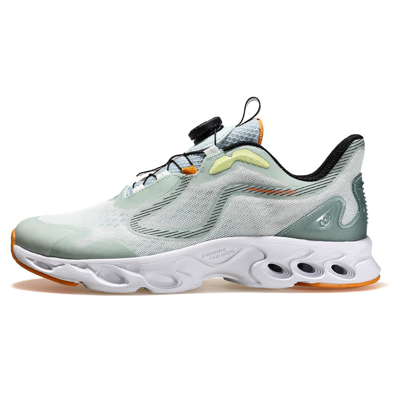 Zapatillas de deporte para correr con absorción de impactos y parte inferior suave, ligeras, informales, a la moda para hombre