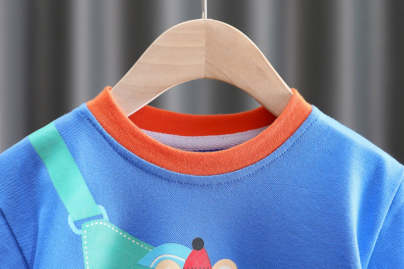 Ropa de verano para niños de estilo occidental y coreano