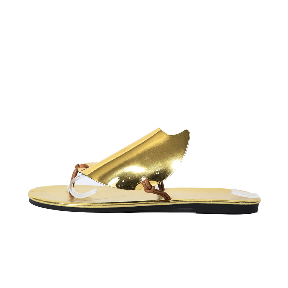 Sandalias peep toe de verano para mujer