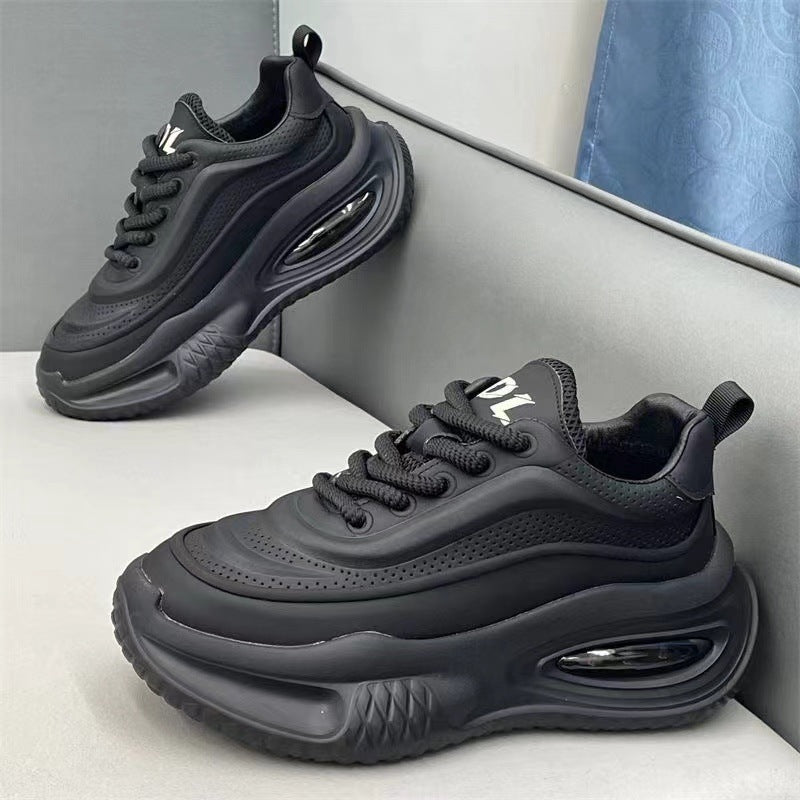 Zapatos Dad con plataforma de cuero para hombre