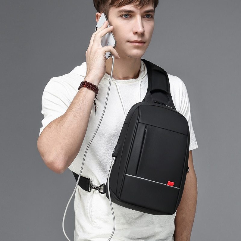 Compatible con Apple, bolso de hombro para iPad de 9,7 pulgadas para hombres, bolsos cruzados de negocios