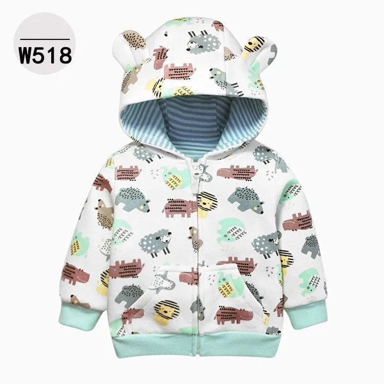 Lindo abrigo doble para niños y niñas.