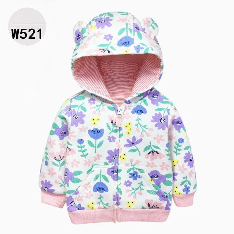 Lindo abrigo doble para niños y niñas.