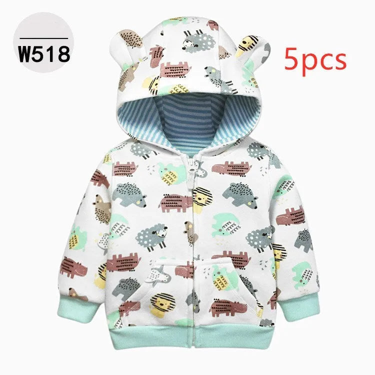 Lindo abrigo doble para niños y niñas.