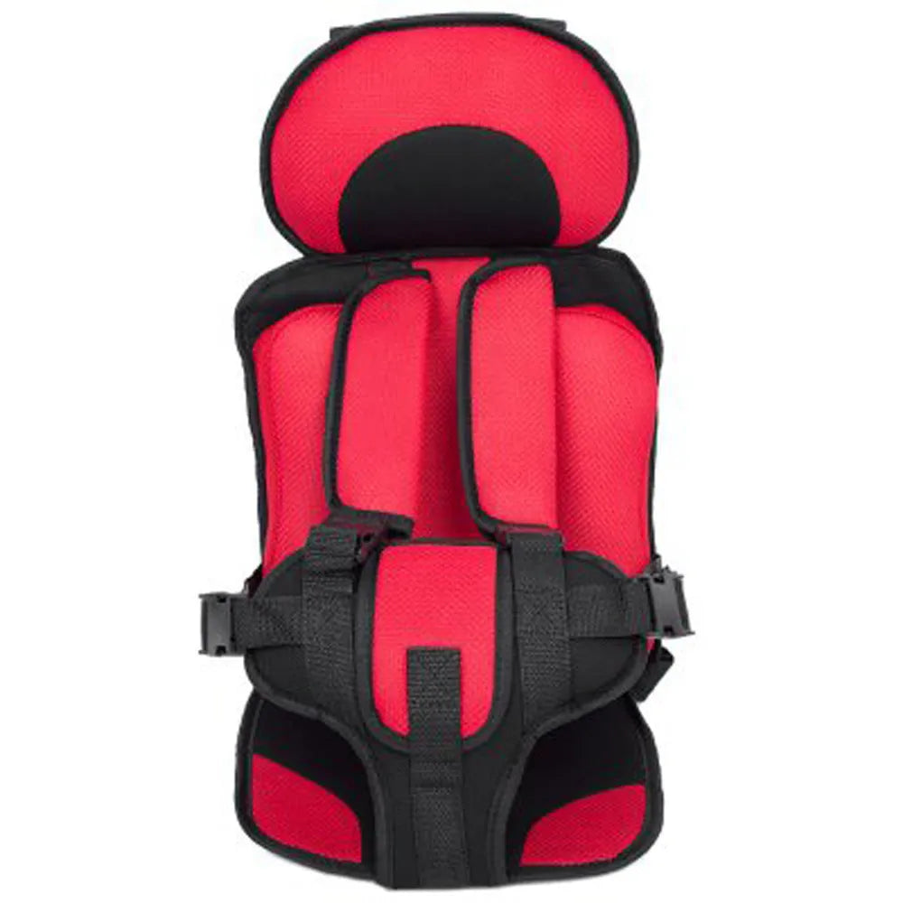 Alfombrilla de asiento seguro para niños, asiento de seguridad portátil para sillas de bebés y niños, versión actualizada, esponja espesante, almohadilla para asientos de cochecito de coche para niños