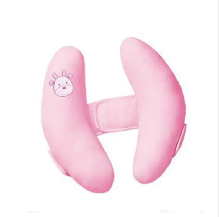 Almohada de protección para la cabeza del asiento de coche en forma de U para bebé