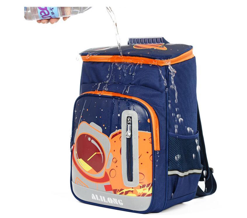 Mochila ligera para niños de primaria con protección para la columna vertebral