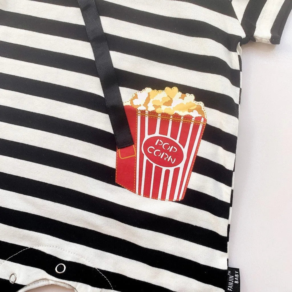 Traje de gateo para niños Stripe Out Ha Clothing