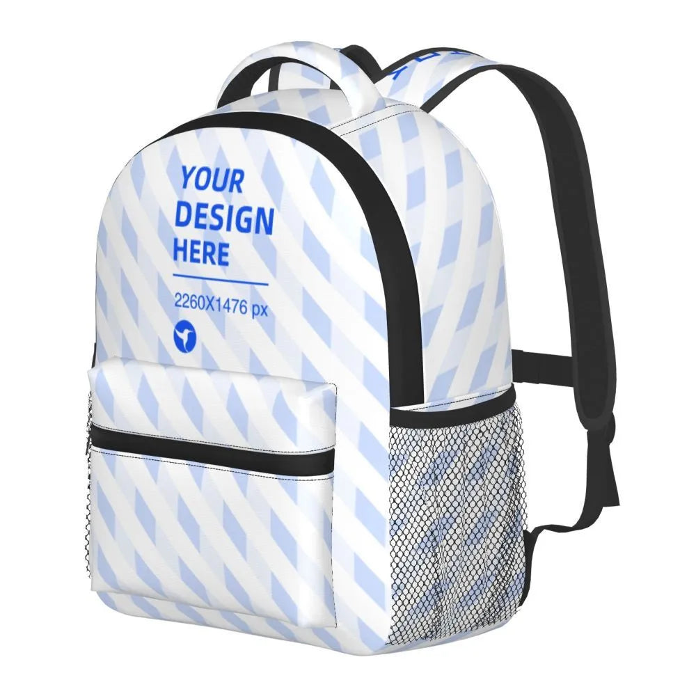 Mochila infantil ligera, sencilla y de gran capacidad.