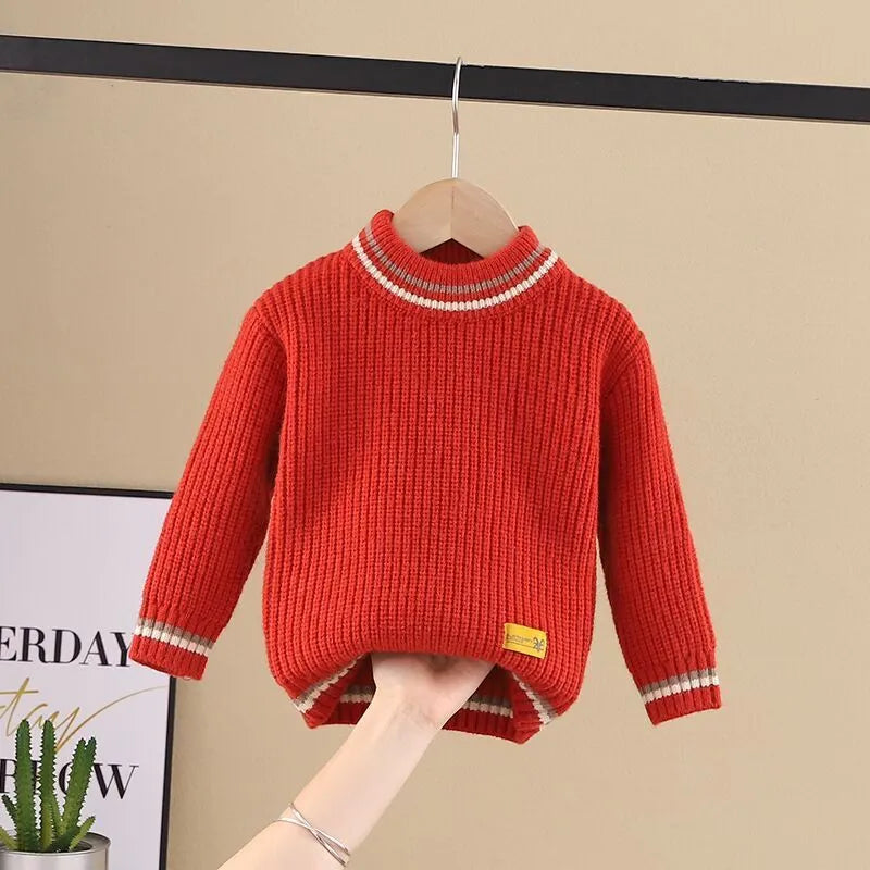 Jersey cuello redondo para niño