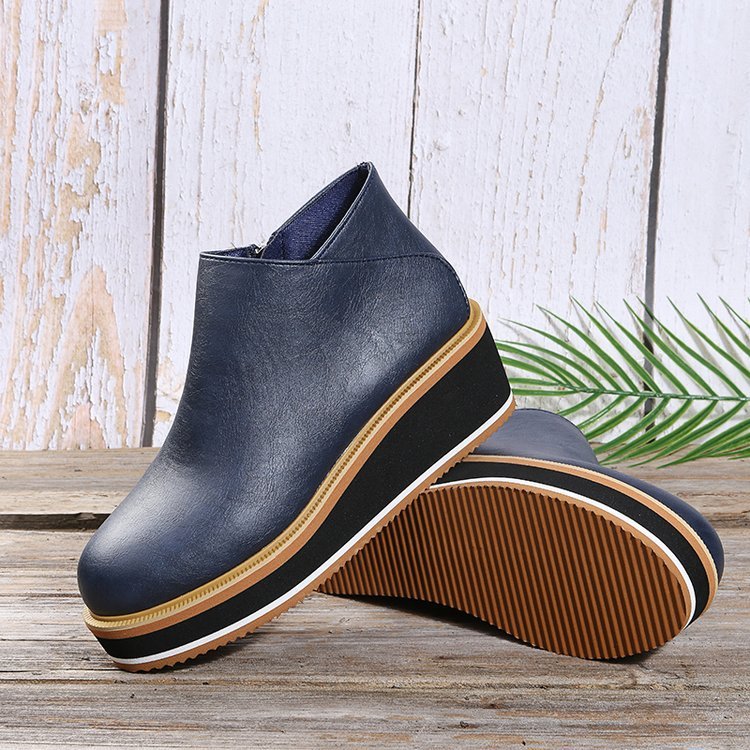 Zapatos casuales de mujer con parte inferior gruesa 43 de talla grande