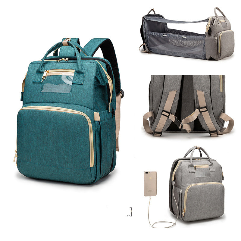 Bolso materno infantil con hombro para bebé