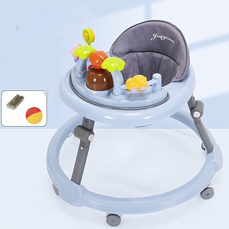 Andador para bebés multifuncional anti-O-piernas antivuelco para niños y niñas