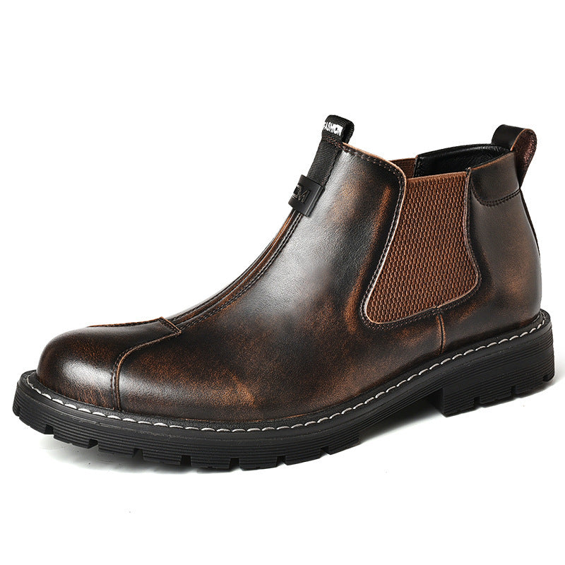 Zapatos de hombre Zapatos casuales de negocios Plataforma retro británica