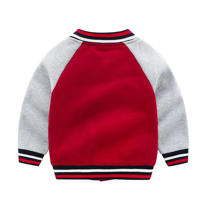Otoño nueva chaqueta para niños ropa de otoño.