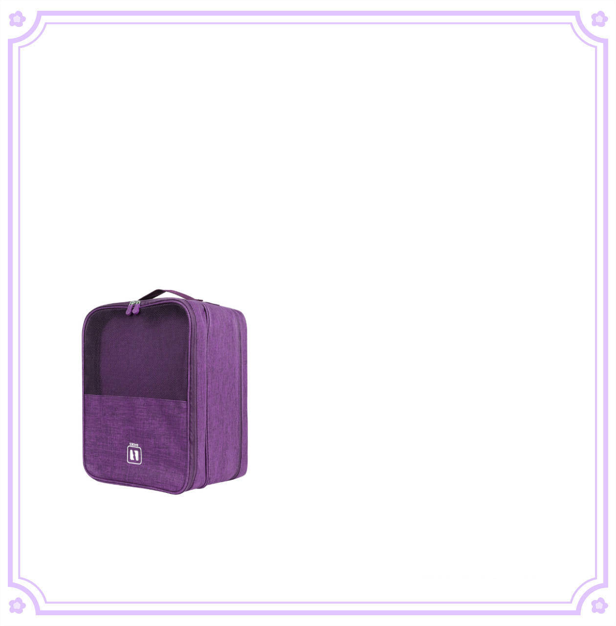 Bolsa de viaje para zapatos, caja de almacenamiento portátil, a prueba de polvo, portátil