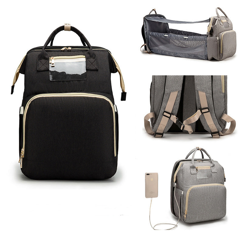 Bolso materno infantil con hombro para bebé
