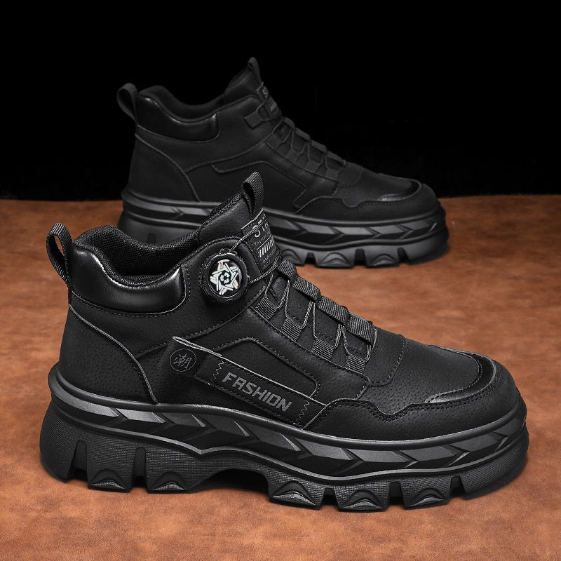 Botas Martin para hombre, zapatos casuales de caña alta
