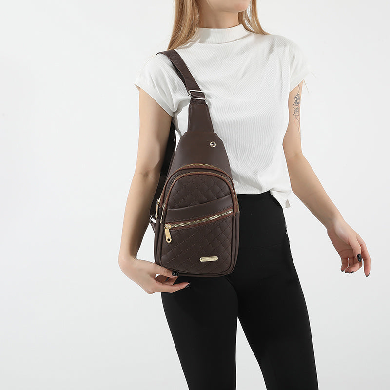 Storage Bag & Travel Bag Small Sling Bag Crossbody Chest Shoulder Water Resistant Sling Purse One Strap Travel Bag For Men Women Boys With Earphone Hole