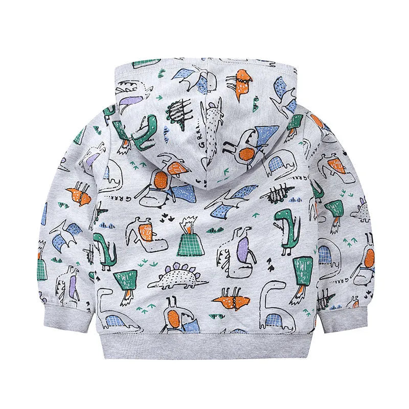 Chaqueta para niños Suéter con estampado completo para niños