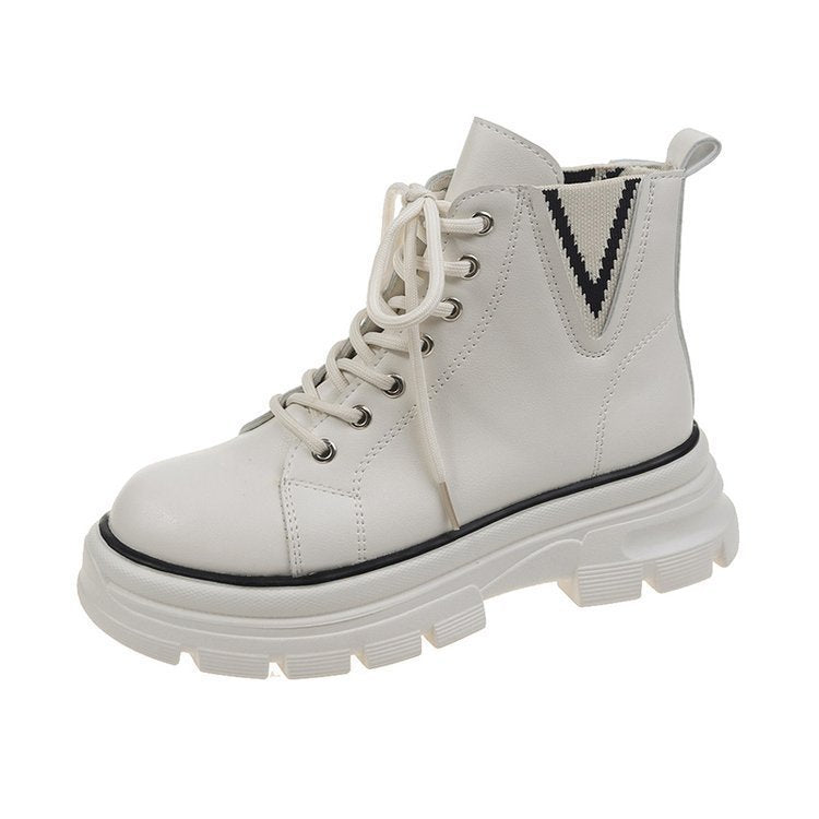 Otoño Otoño Zapatos Martin Botas Otoño Suela Gruesa Zapatillas Deportivas Casuales