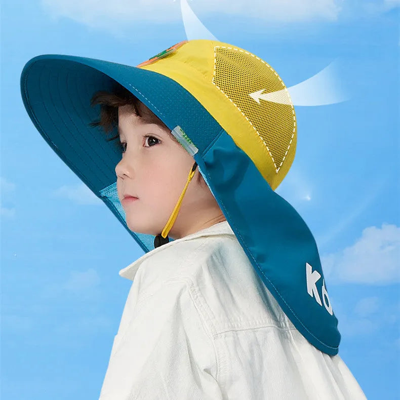 Sombrero para el sol con protección solar y protección UV para niños