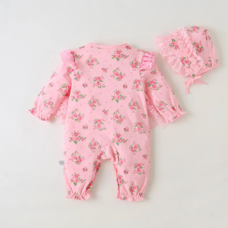 Bébé fille bébé onesies