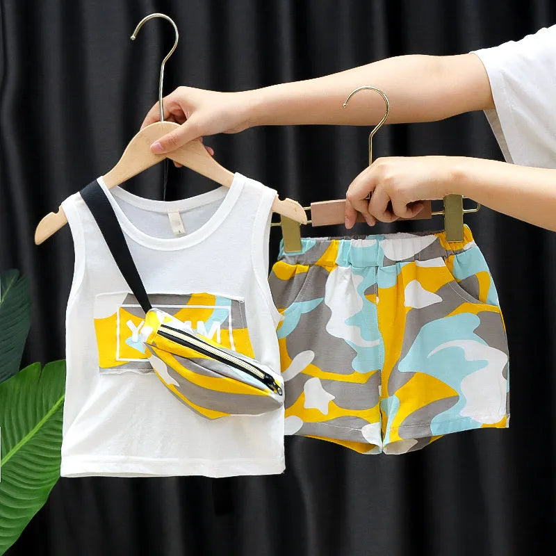 Traje de chaleco de verano para niños