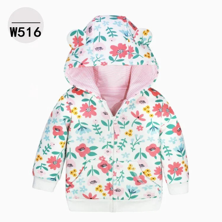 Lindo abrigo doble para niños y niñas.