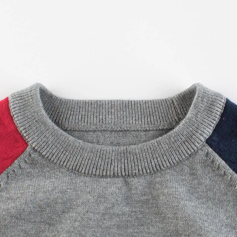 Otoño nuevo jersey para niños europeos y americanos