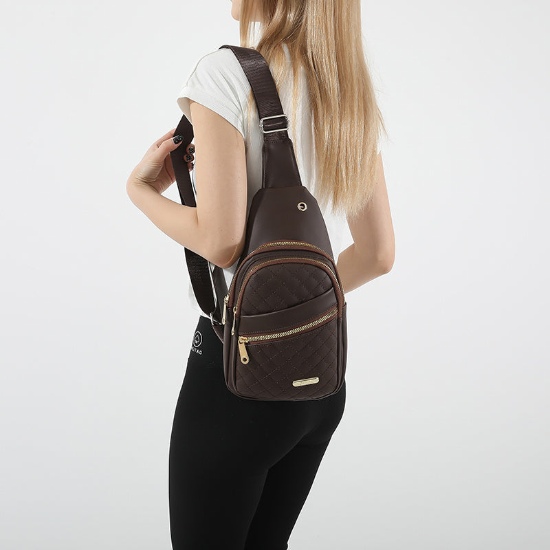 Storage Bag & Travel Bag Small Sling Bag Crossbody Chest Shoulder Water Resistant Sling Purse One Strap Travel Bag For Men Women Boys With Earphone Hole