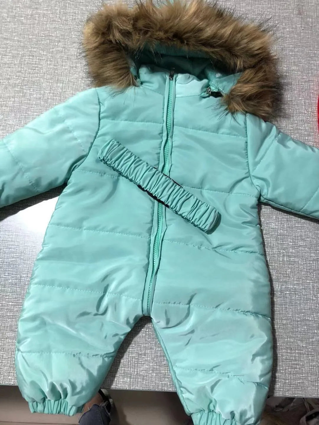 Épaissie super chaud d'une seule pièce coton manteau