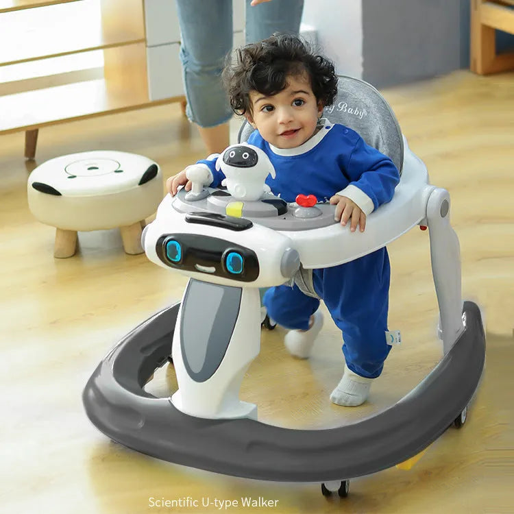 Andador multifuncional antivuelco para bebés