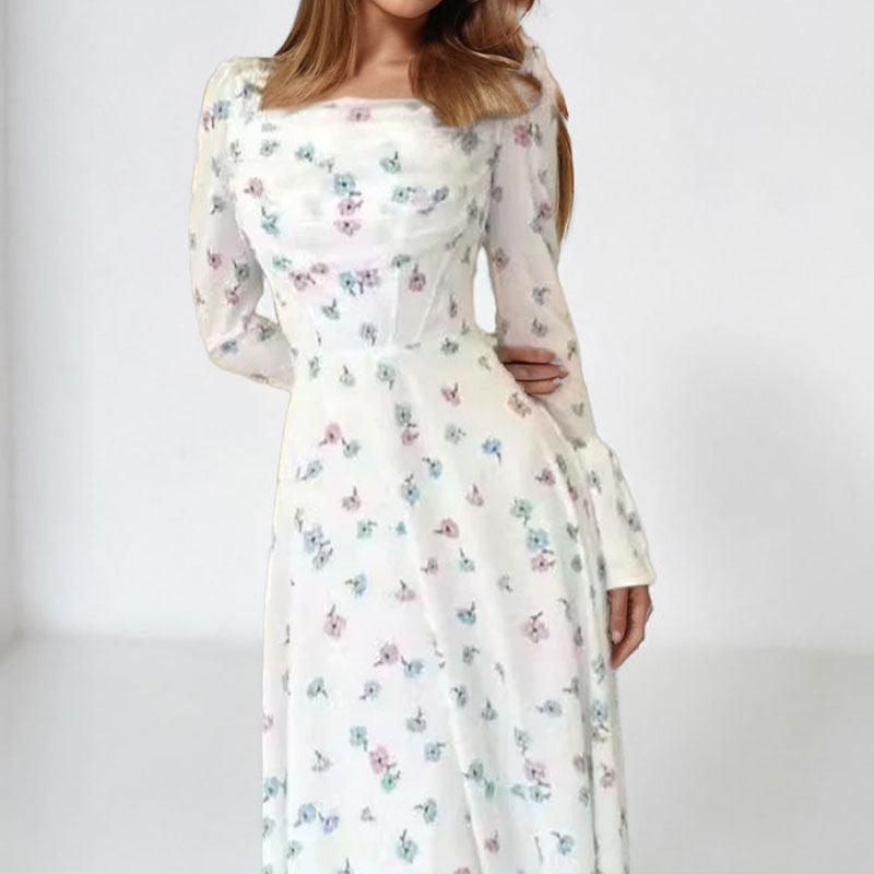 Women's Clothing Waist-tight European And American Style Dress