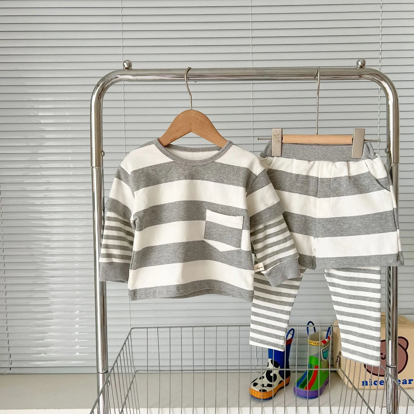 Traje de bebé de niño de otoño de personalidad de moda