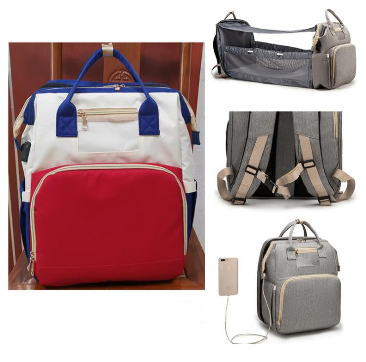 Bolso materno infantil con hombro para bebé