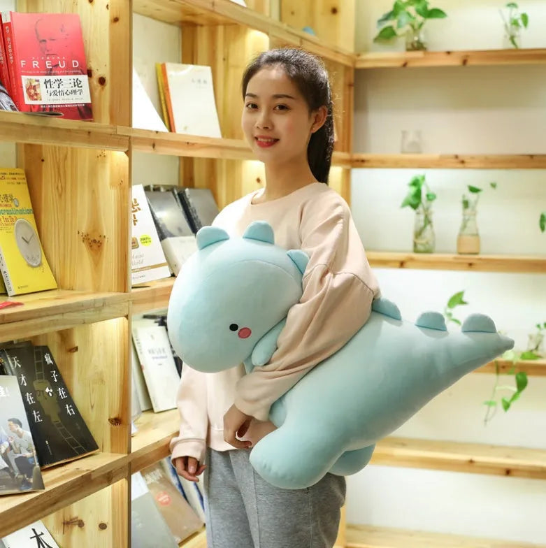 Mignon Vers Le Bas Coton Dinosaure En Peluche Poupée