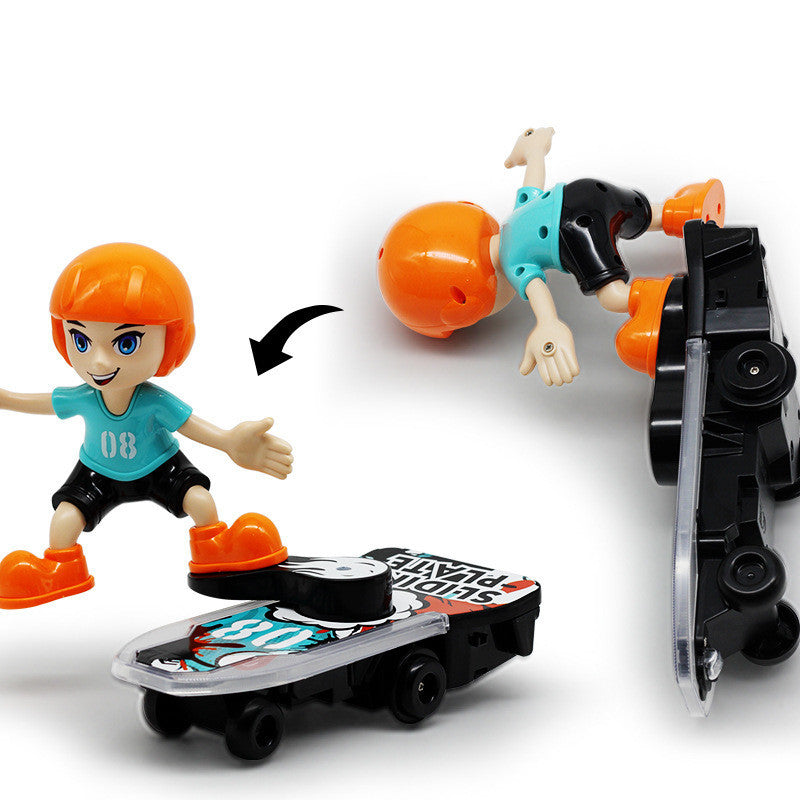 Tipping stunt scooter